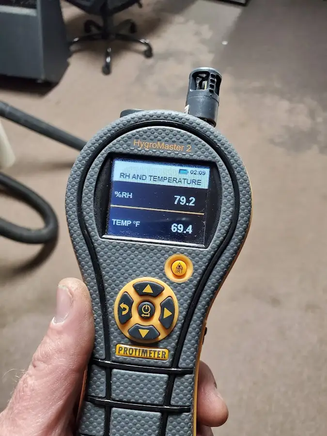 Moisture meter humidity assessment for Fire & Smoke Damage Restoration in CaÃ±on City